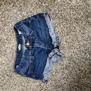 Jean shorts girls